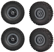 Ruote in Gomma Duraturo - Set di 4 Ruote Zwenk per Auto RC - Materiale di Alta Qualità - Stabilità - Compatibile 1/16 - Pneumatici per Rc
