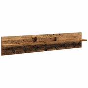Appendiabiti a muro Legno vecchio 100 x 10,5 x 18 cm CFW8956197