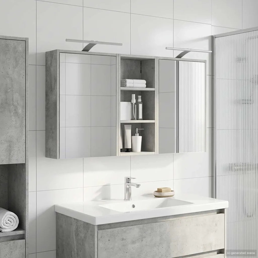 Set di Armadi da Bagno 3 pcs 116 x 16 x 62,5 cm 3403819