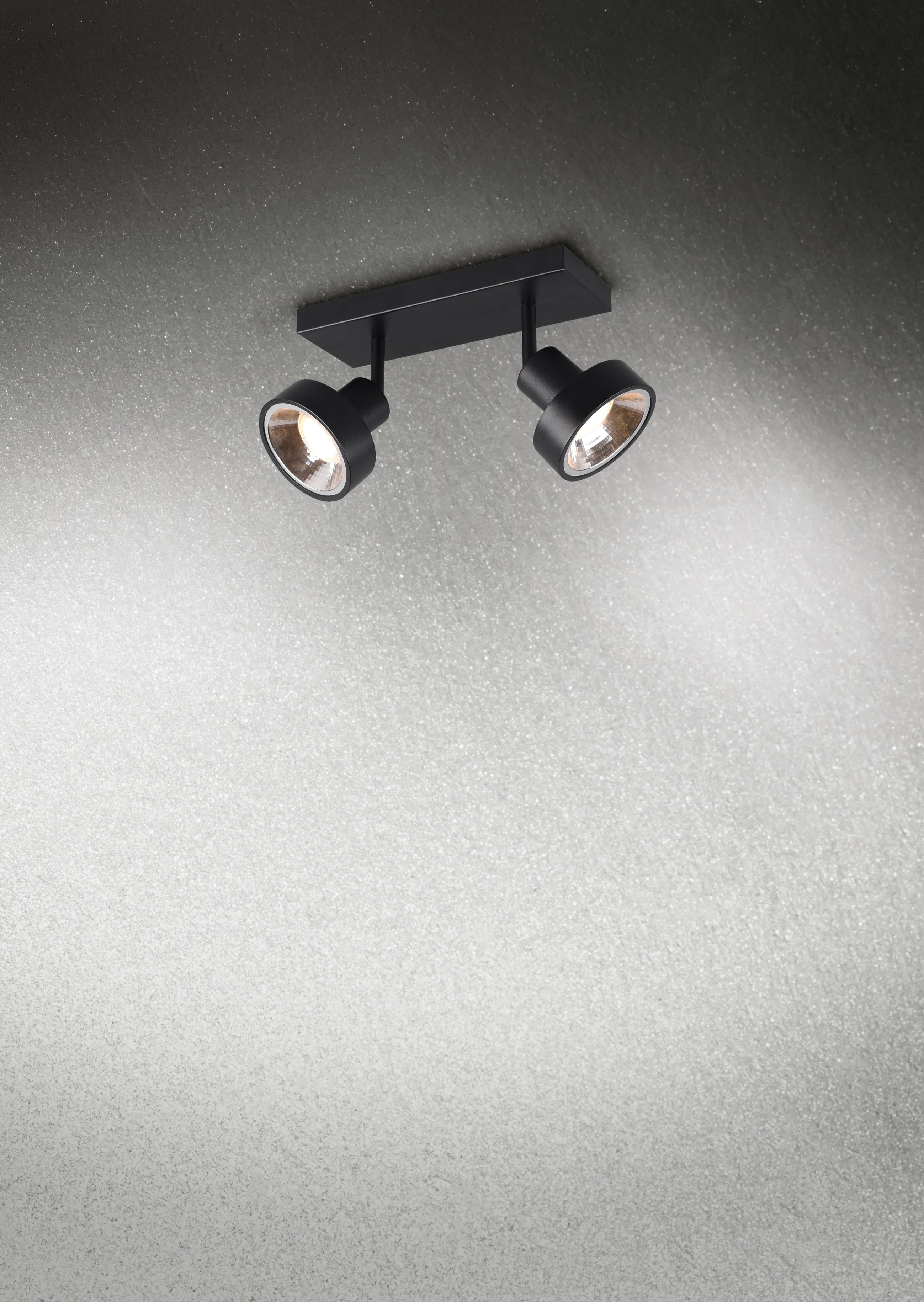 Faretto da Interno a LED in Metallo Nero Opaco