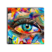 Mystic -  Quadro Canvas Contemporaneo su telaio in legno Misura: 80x80 cm