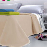 Coperta Misto Lana Matrimoniale 350gr Cober Jenny Beige
