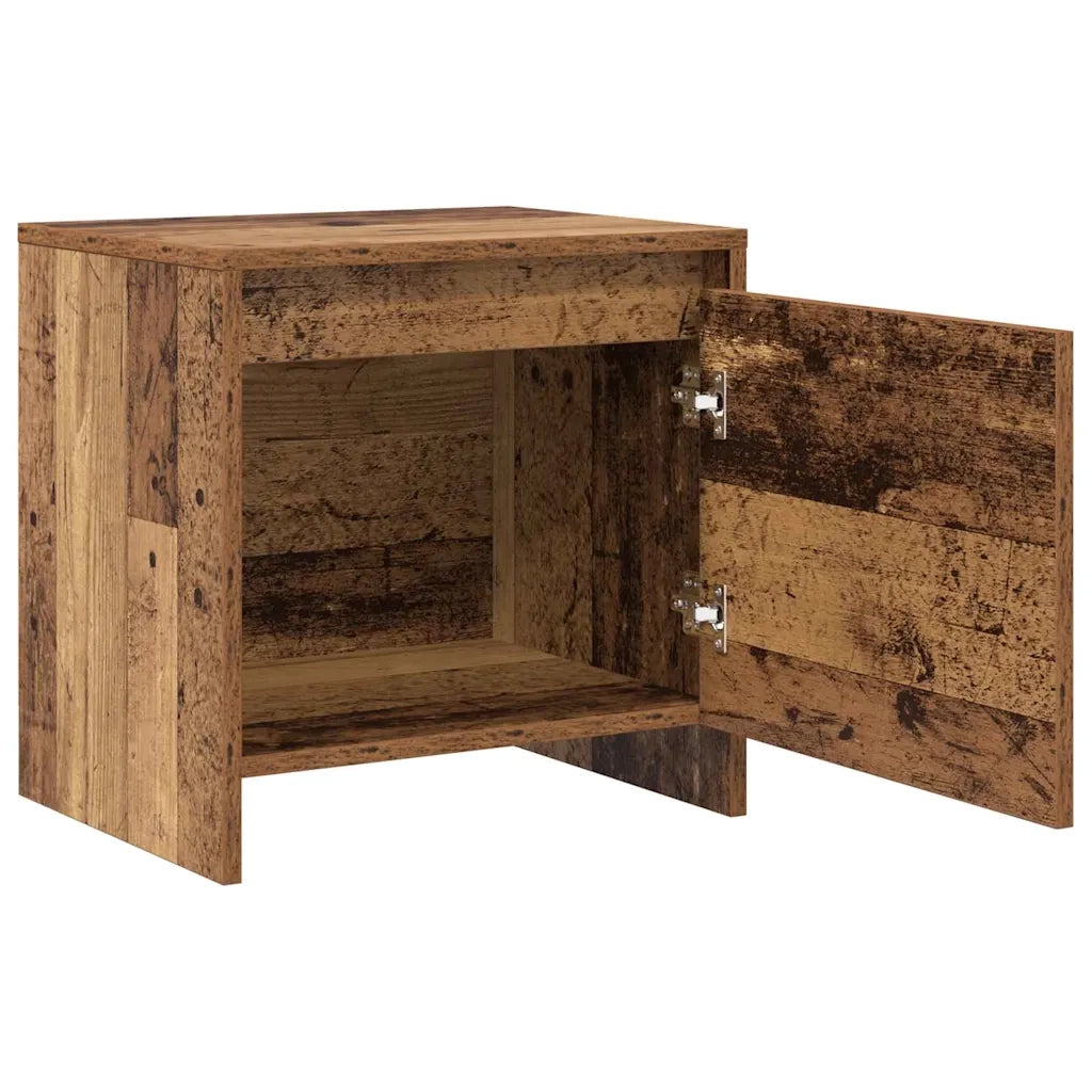 vidaXL Armadio da Notte Legno vecchio 45 x 34 x 44.5 cm