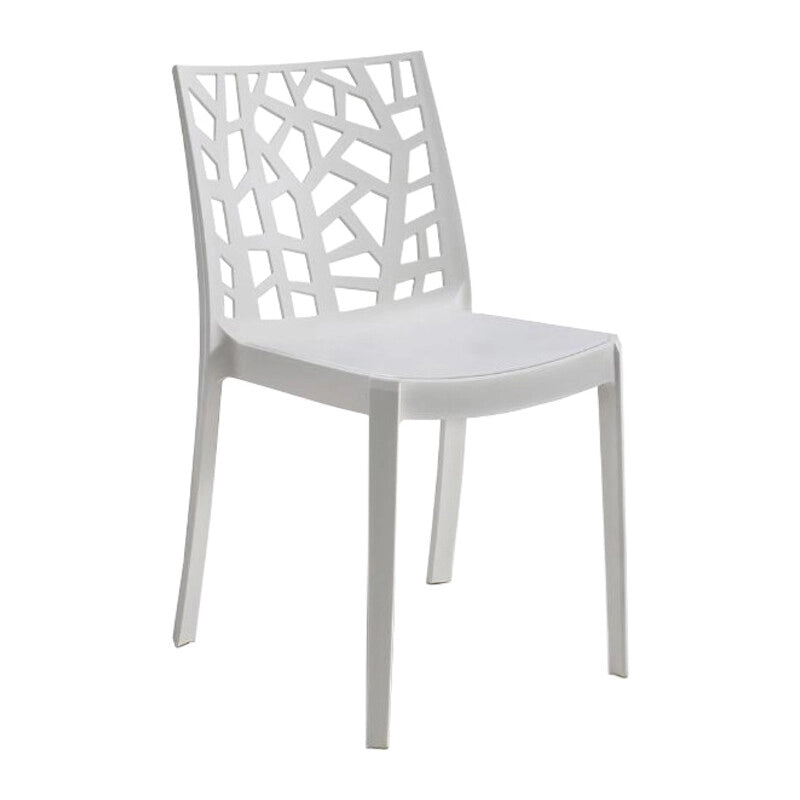 SEDIA RESINA MATRIX BIANCO