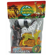 Trade Shop - Confezione Un Mondo Di Animali Foresta Giocattolo Gioco Per Bambini Bimbi -