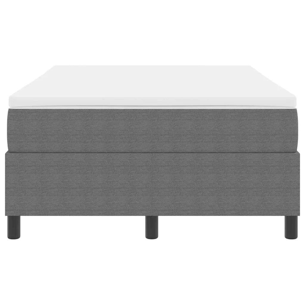 Letto a molle Grigio chiaro e bianco 120 x 200 cm 3337457