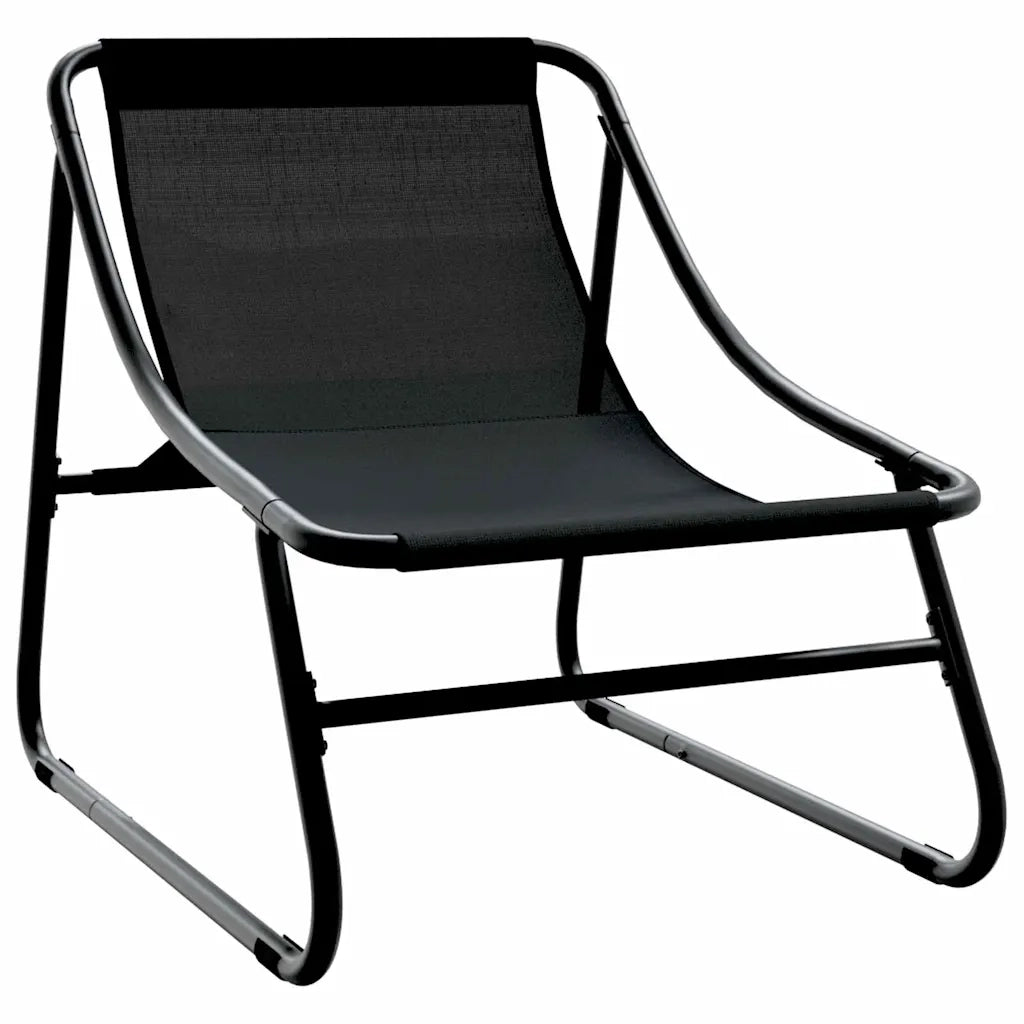 Arredamento da Giardino 2 pz Nero 60,5 x 81 x 71 cm CFW5270338