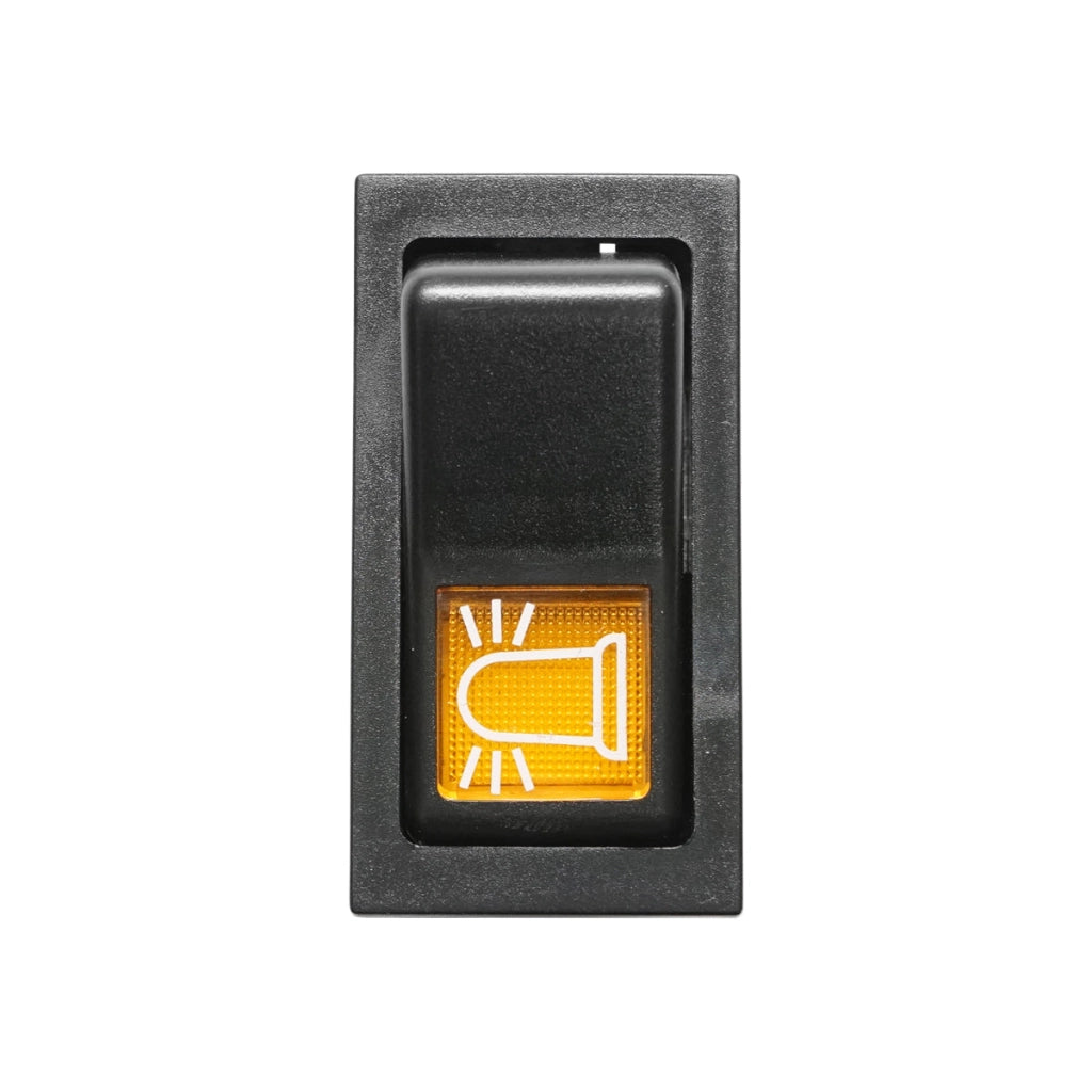 Interruttore per lampeggiante rotante 12 V per New Holland, Fiat e Case IH. Codice OEM: 82007618. Marca: Autospeed.