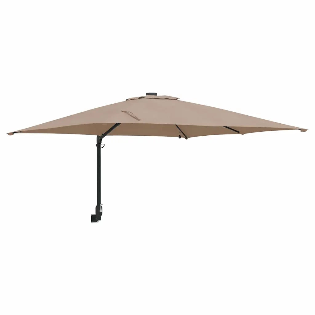 vidaXL Ombrello da giardino Talpa 248.5 x 247.5 x 160 cm Tessuto