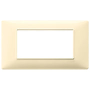 Vimar Plana placca 4 moduli colore crema 14654.04