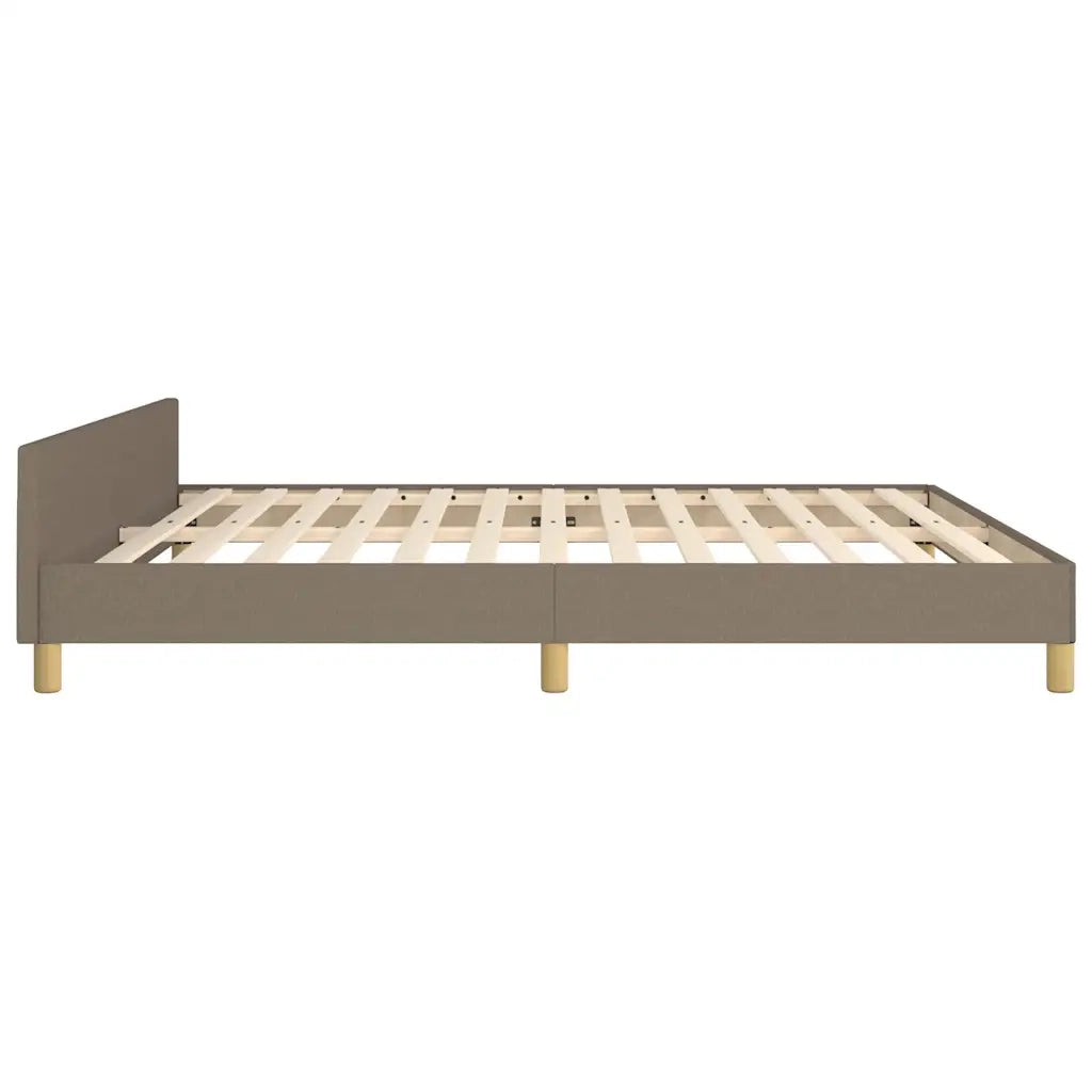 Giroletto senza Materasso Tortora 160x200 cm in Tessuto 347427