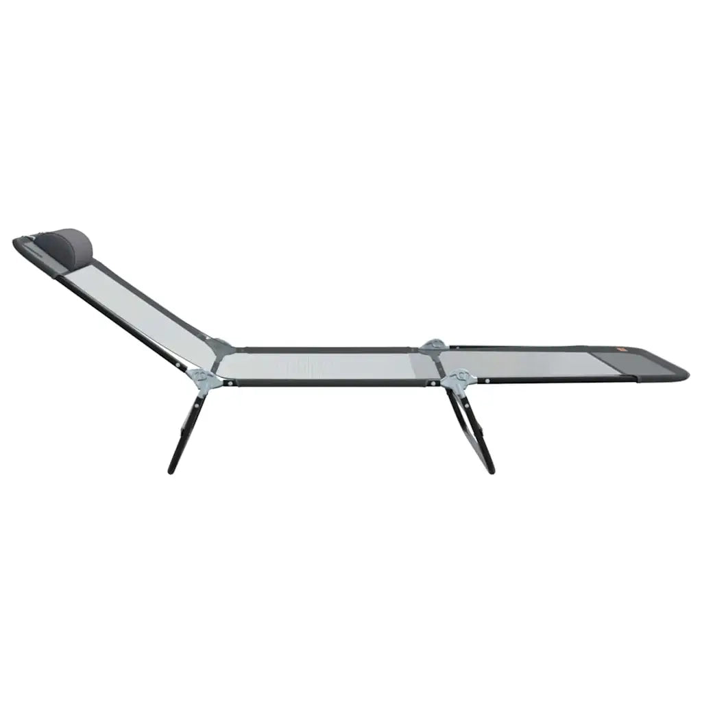 Lettino prendisole pieghevole Grigio 182 x 55 x 85,5 cm 42003156