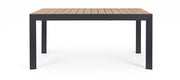 Tavolo da Giardino Allungabile in Alluminio Effetto Legno - SEAFARER