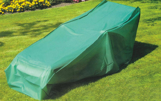 Telo Impermeabile 200x75x40cm in Poliestere per Lettini da Giardino Bauer Verde