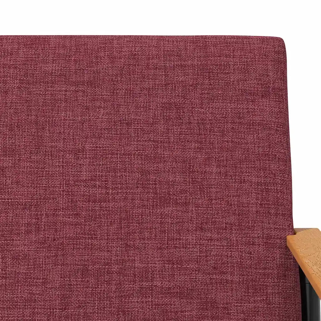 poltrona Rosso Vino Tessuto