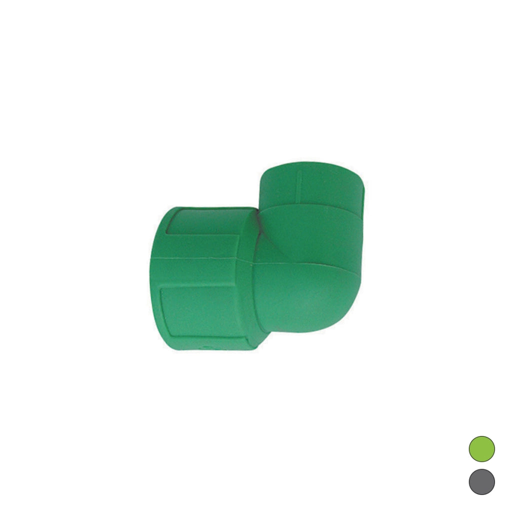 GOMITO FILETTATO FEMMINA IN POLIPROPILENE- 3/4 x Diam. 25- DH- pezzi 1