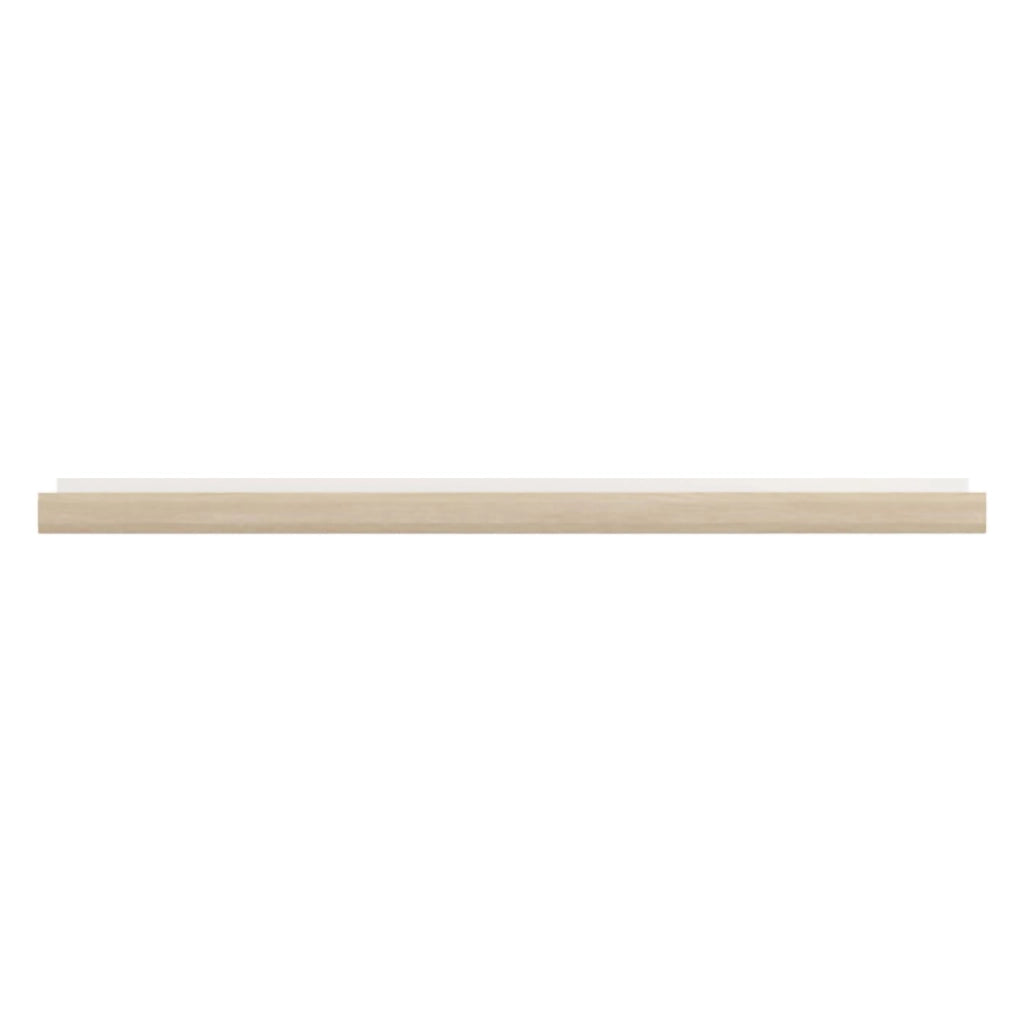 Ollol, Mensola un Ripiano, 150x22x24h cm Bianco