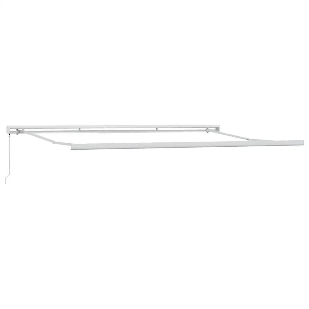 Tenda da Sole Retrattile Manuale Bordò 400x300 cm 3215315