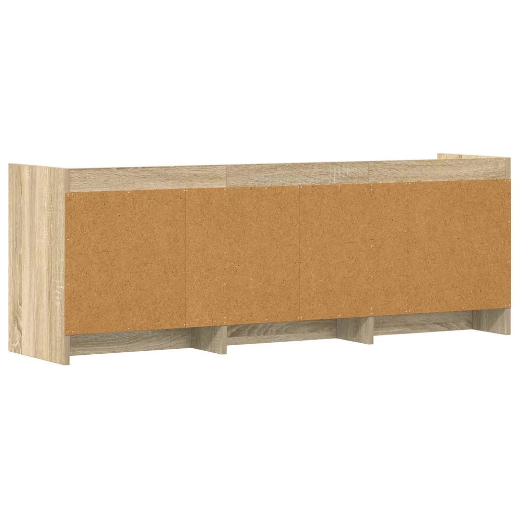 Mobile TV 130 x 33 x 47 cm Rovere Sonoma Legno ingegnerizzato 8011197