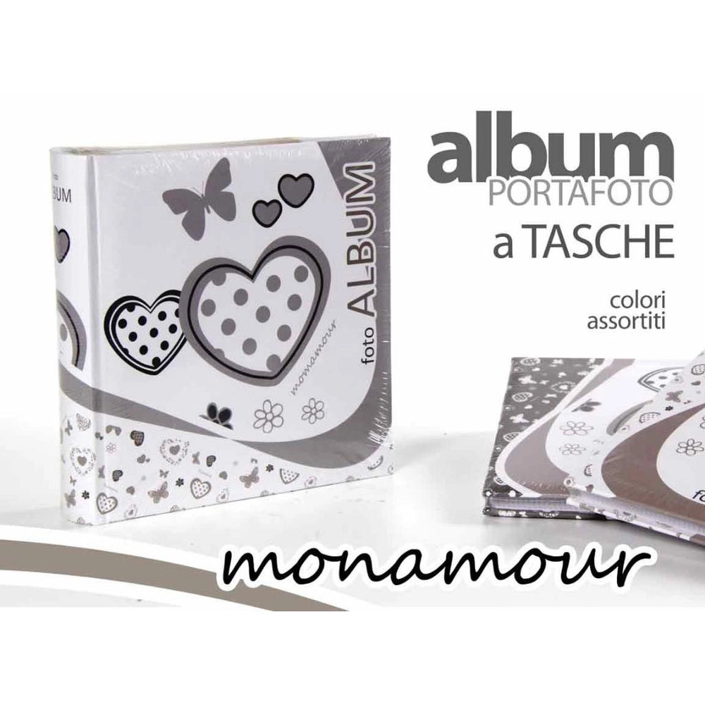Album foto portafoto a tasche monamour 13 x 18 cm Vari Colori
