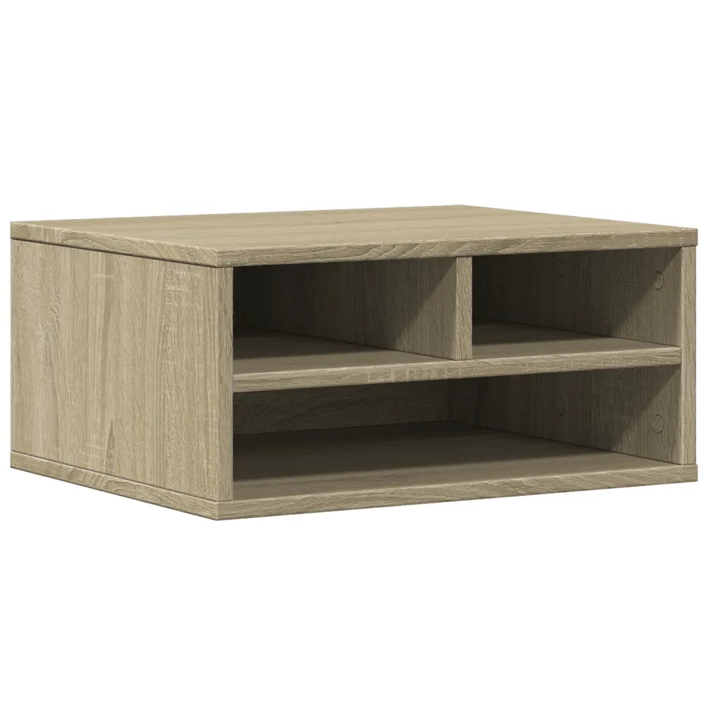 Supporto Stampante Rovere Sonoma 49x40x22,5cm Legno Multistrato 840592