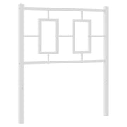Testiera | Testata di Ricambio in Metallo Bianco 75 cm