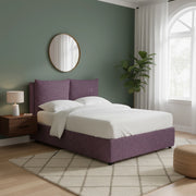 Penrith, Letto Singolo Sfoderabile Made in Italy, Viola Lilla
