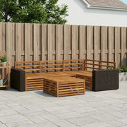 Set di divani da esterno 5 pcs Naturale 79 x 79 x 37 cm 3383332