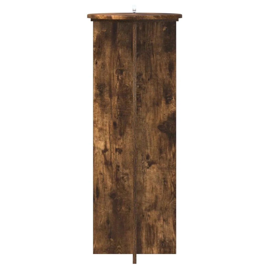 Supporto per piante 2 pcs Rovere Fumo Ø40 x 100 cm