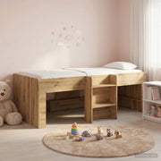 Letto Alto per Bambini Rovere Artigianale 98.5 x 200 cm 3422570