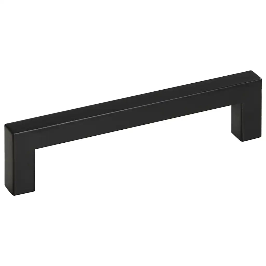 Maniglie per Mobili 10pz Nere 128mm in Acciaio Inox 155398