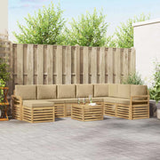 Set divani Legno di Acacia Massello 3392358
