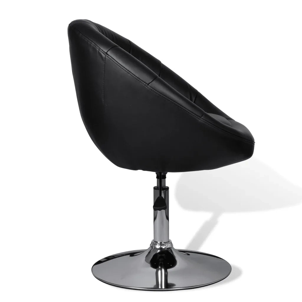 Sgabello da Bar Nero in Similpelle cod mxl 72283