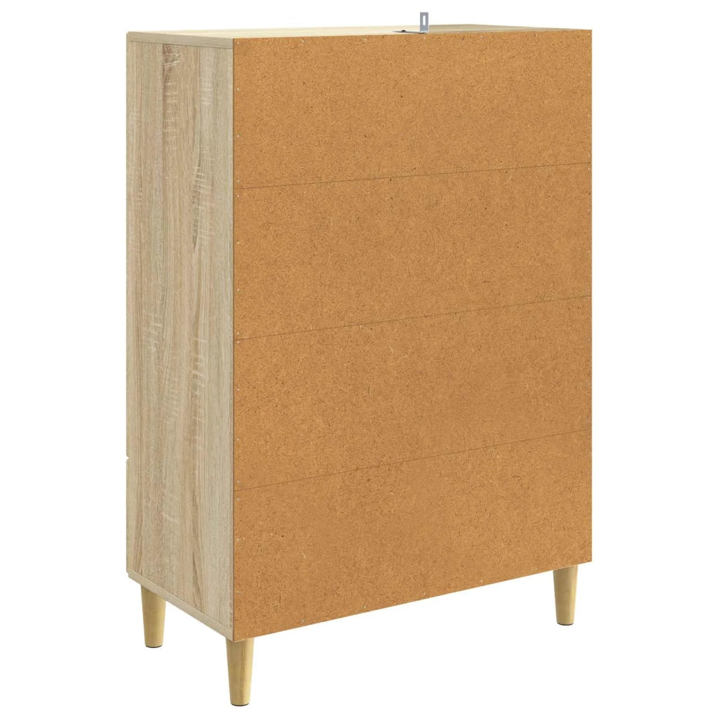 Credenza | Madia | Buffet da pranzo | Armadio da pranzo Rovere Sonoma 66 x 34,5 x 95 cm Legno ingegnerizzato