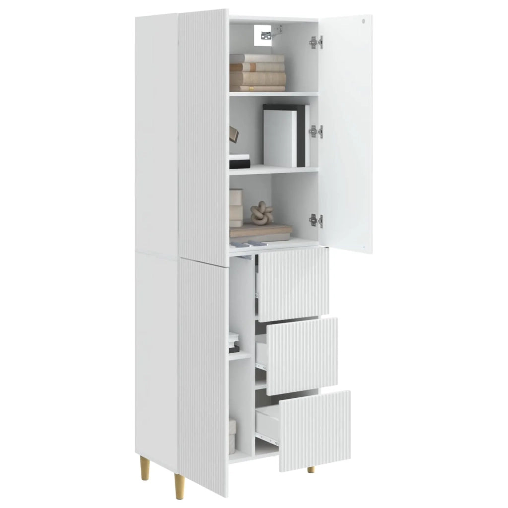 Set di armadi 2 pcs 66 x 34,5 x 90 cm Legno ingegnerizzato