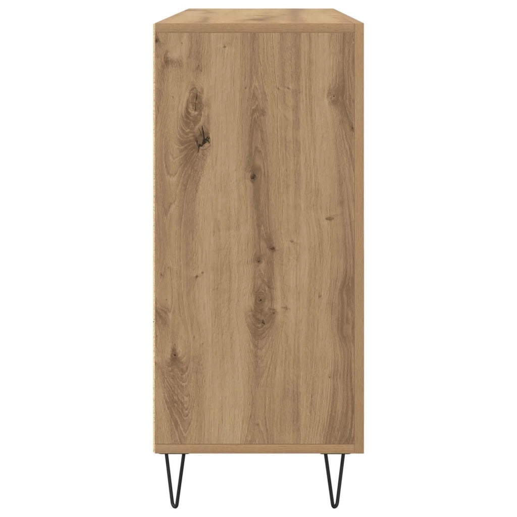 Credenza Rovere artigianale 90 x 32,5 x 80 cm Legno multistrato 879583