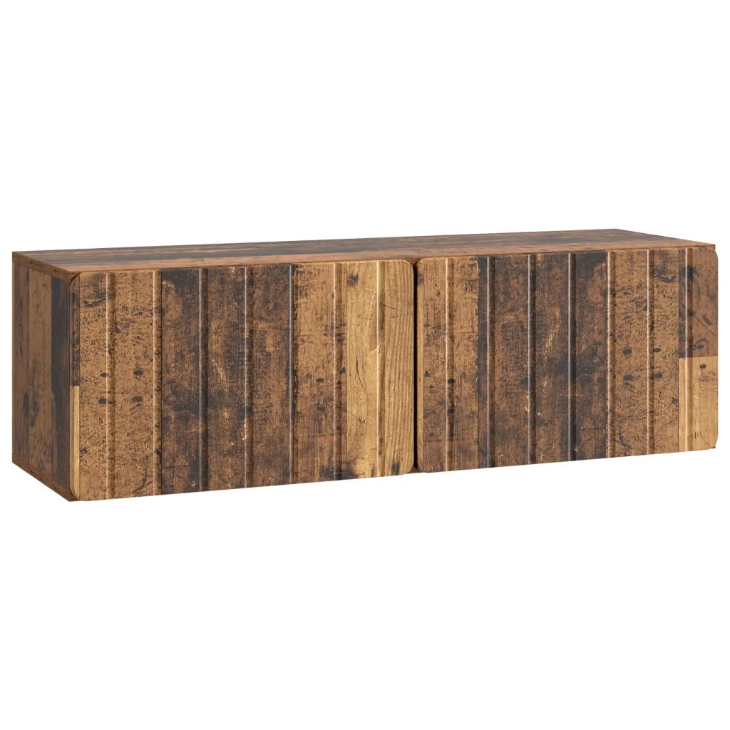 Mobile Porta TV da Muro Legno antico 98 x 31 x 30 cm 898393