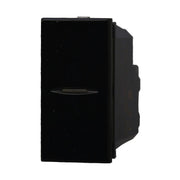 Invertitore Assiale 1P 16A Colore Nero Compatibile Con Bticino Axolute