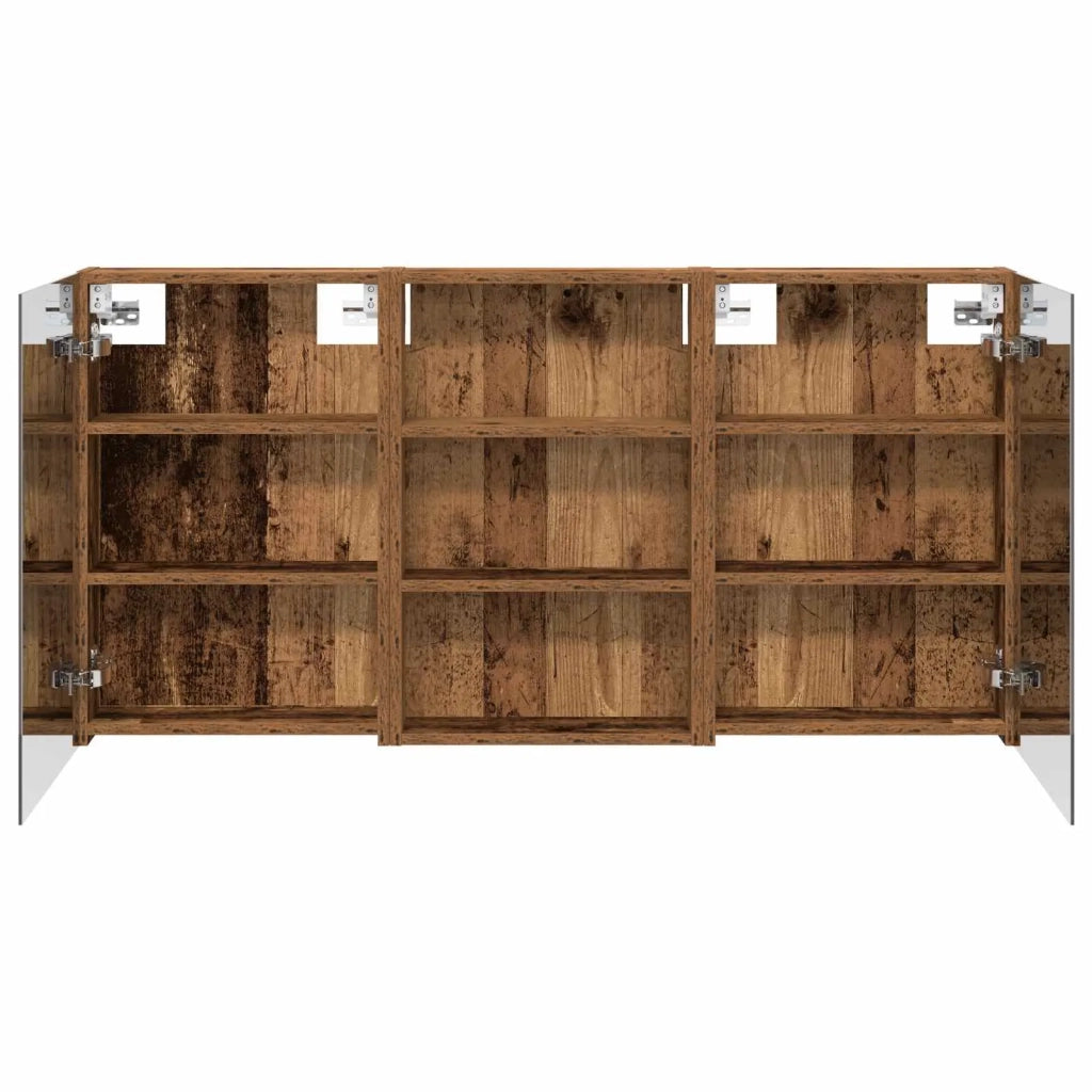 Set di Armadi da Bagno 3 pz 120 x 10,5 x 60,5 cm 3403734