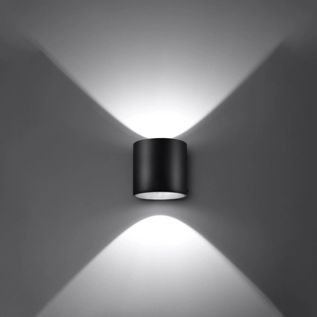 Applique RONDEO 1 luce nera opaca alluminio G9 Pure Lume