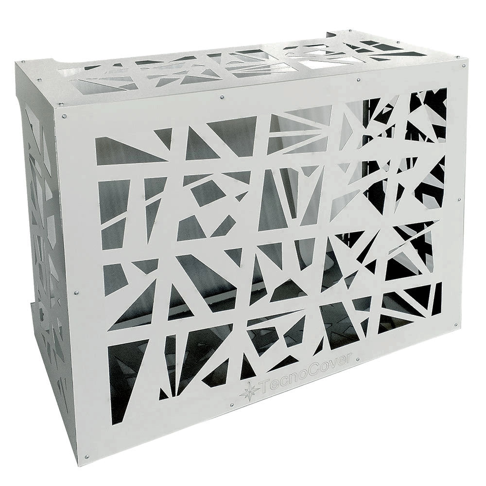 Copertura unità esterna climatizzatore grigio 86x44x68 cm.  condizionatore