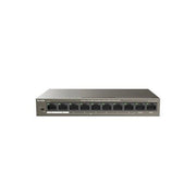Switch tenda tef1110p-8-63w 8p lan desktop 10/100m 8p fe(poe)+2p fe(data+nvr) - TENTEF1110P-8-63W