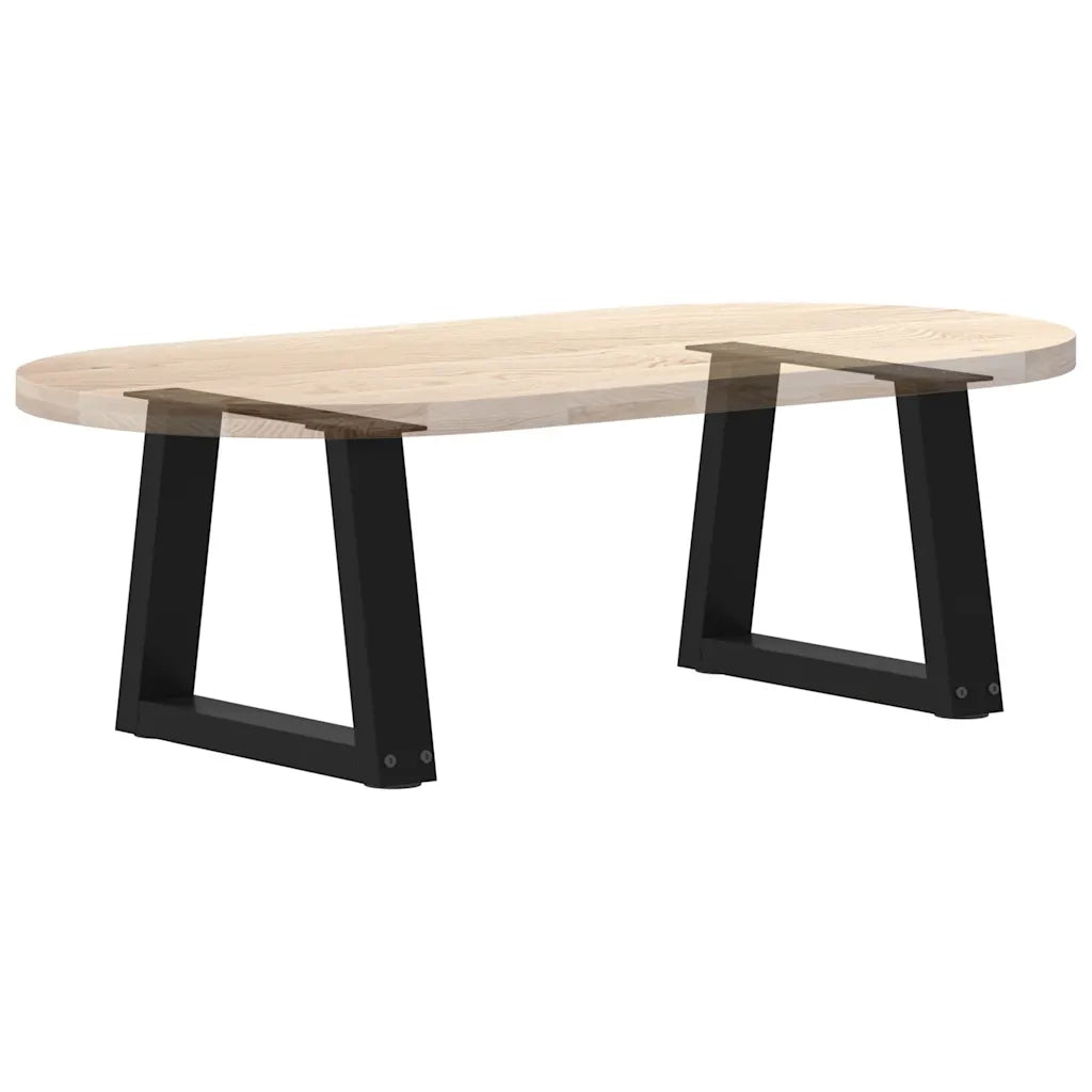 Gambe per Tavolino da Caffè a Forma di V 2 pz Nere 40x(30-31,3) cm Acciaio 4012524