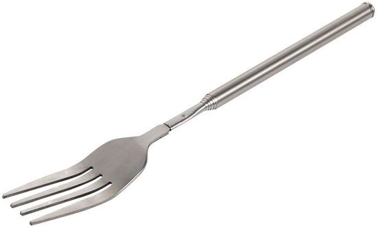 Furgone Telescopico per Manico - Estensione 22,1-65,6 cm - Acciaio Inossidabile - BBQ/Dinner/Dolce - Sicuro e Salutare - Cucina Sostenibile - Furgone per Grill