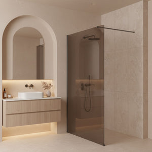 Parete Doccia Rea Flexi Brown / Titan 110
