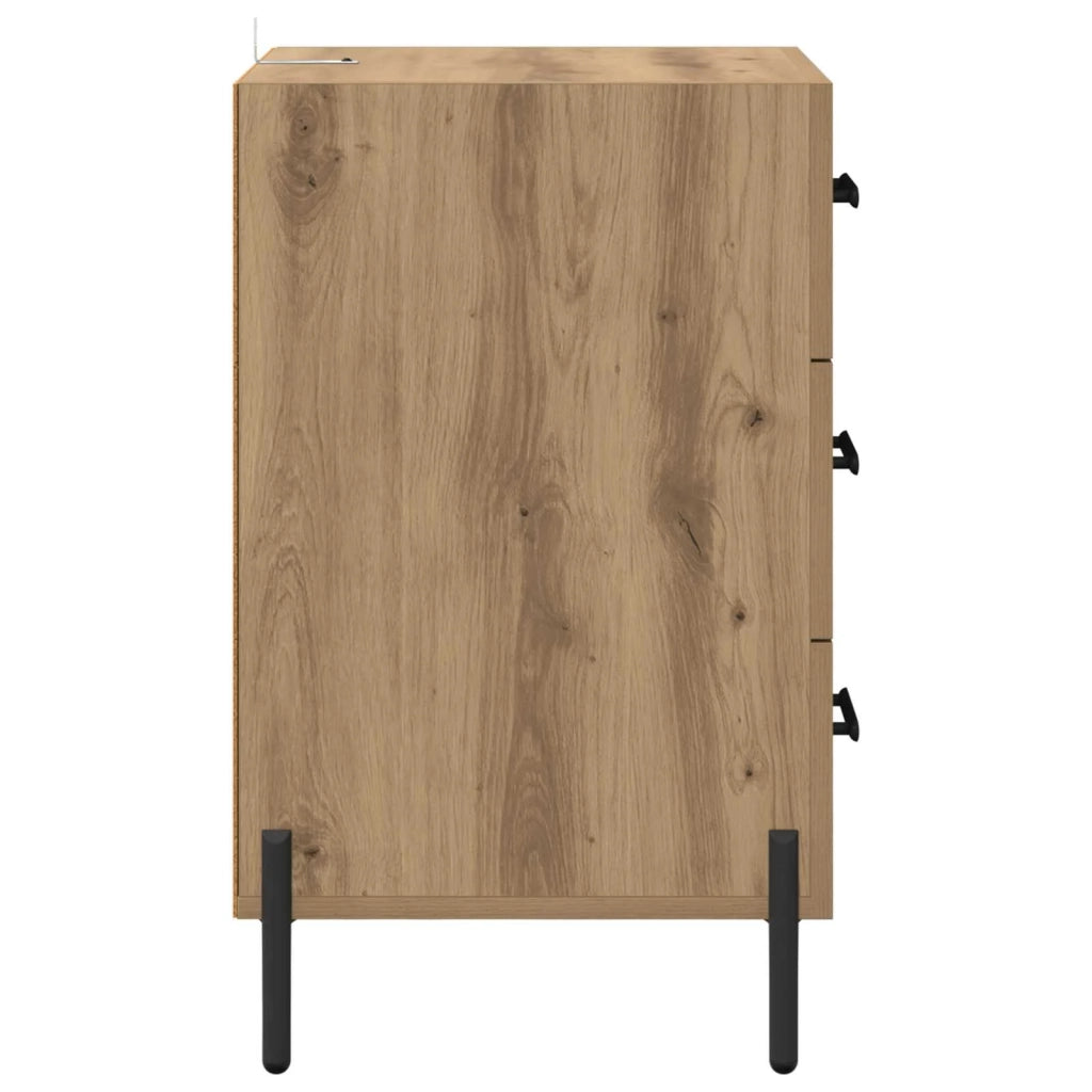 Armadio da Notte Rovere artigianale 40 x 40 x 66 cm 882126