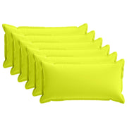 Federa 6 pcs HOUTEN Verde brillante. 40 x 80 cm Poliestere 918278