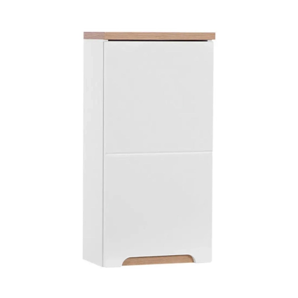 Insieme ERMANO: mobile sotto lavabo 60cm + lavabo da incasso + sifone + colonna + contenitori + mobile con specchi