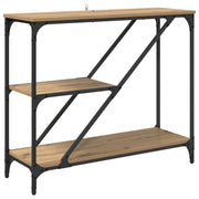 Tavolo Consolle | Tavolo d'Ingresso Rovere artigianale 88,5 x 30 x 75 cm