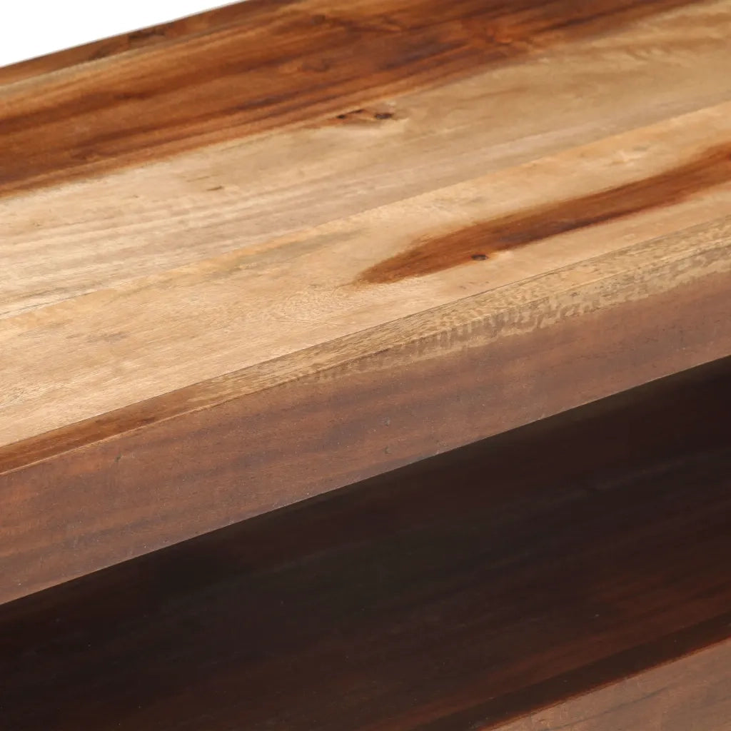 Mobile TV 120x30x40 cm in Legno Massello con Finitura Sheesham cod mxl 57196